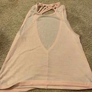 Yoga Top with cut out back L/XL